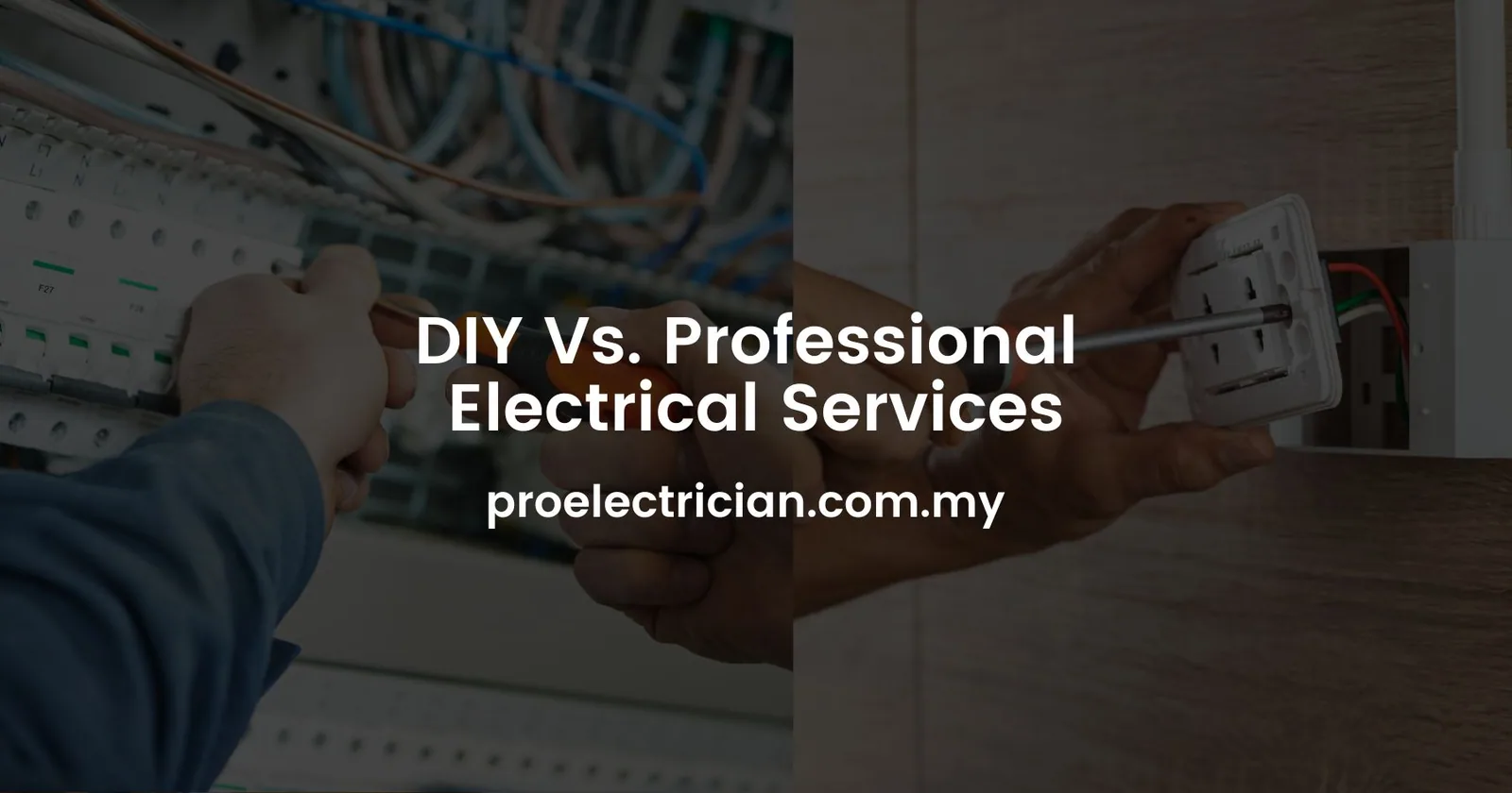 DIY Vs. Professional Electrical Services