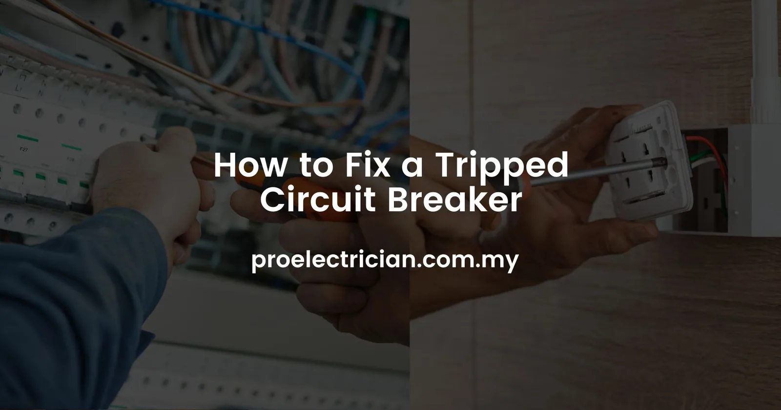 How To Fix A Tripped Circuit Breaker
