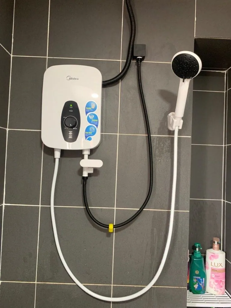 install water heater